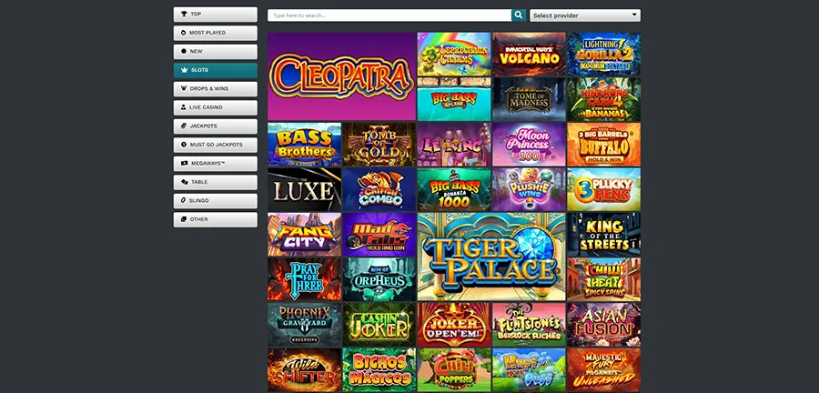 Slots of 21Prive Casino