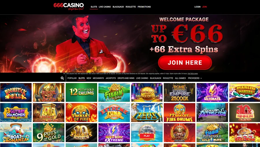 666 Casino games