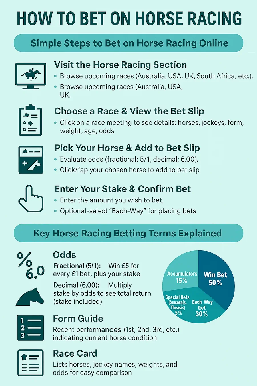 How to Bet on Horse Racing