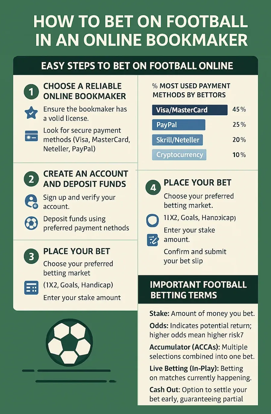 How to Place Bets on Football