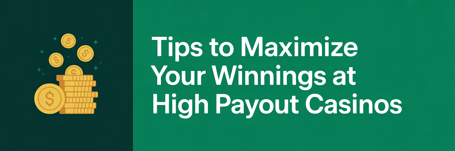 Tips to Maximize Your Winnings